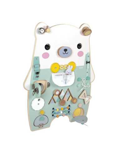 Busy Board Ourson Pure - Janod Busy Board Ourson Pure - Janod