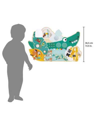 Busy Board Croco Tropik - Janod Busy Board Croco Tropik - Janod