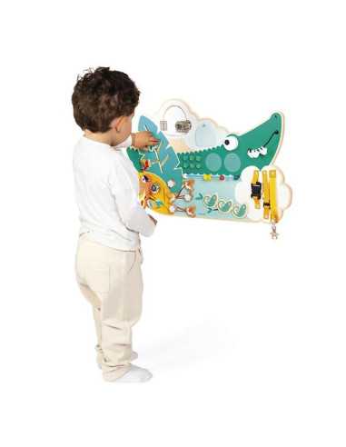 Busy Board Croco Tropik - Janod Busy Board Croco Tropik - Janod