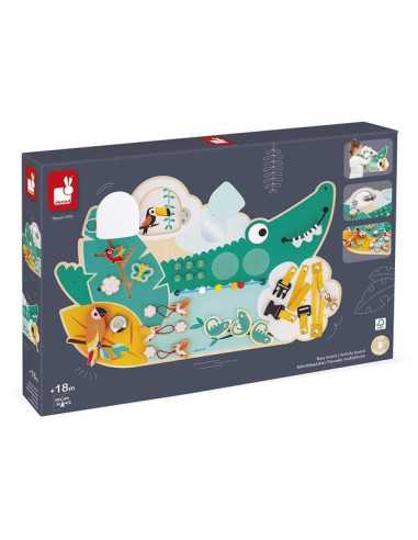 Busy Board Croco Tropik - Janod Busy Board Croco Tropik - Janod