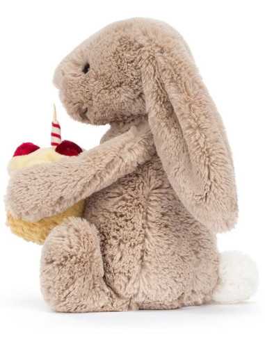 Peluche Lapin beige Anniversaire -... Peluche Lapin beige Anniversaire -...