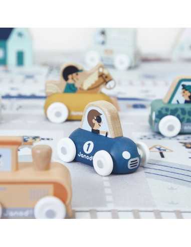 Voiture de sport Cross Roads - Janod Voiture de sport Cross Roads - Janod