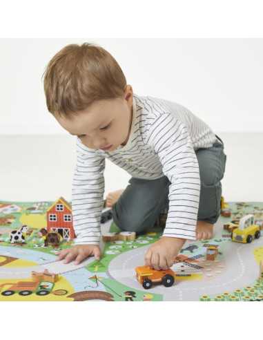 Tapis Campagne Cross Roads - Janod Tapis Campagne Cross Roads - Janod