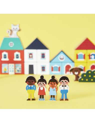 Cubes Ville Cross Roads - Janod Cubes Ville Cross Roads - Janod