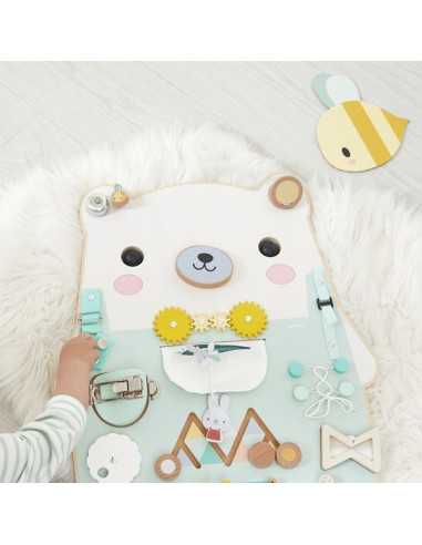 Busy Board Ourson Pure - Janod Busy Board Ourson Pure - Janod