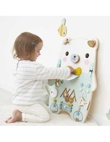 Busy Board Ourson Pure - Janod Busy Board Ourson Pure - Janod