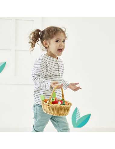 Panier de fruits et légumes - Janod Panier de fruits et légumes - Janod