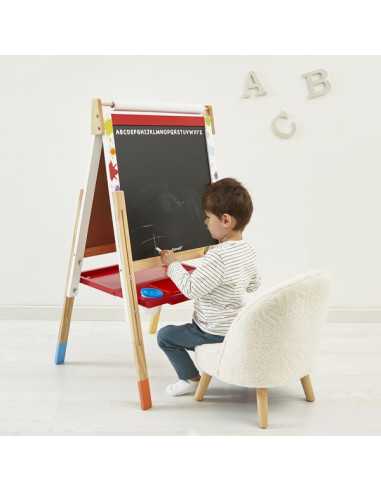 Tableau Splash 4 pieds réglables - Janod Tableau Splash 4 pieds réglables - Janod