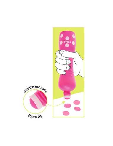 4 Marqueurs gros pois Néon - Djeco 4 Marqueurs gros pois Néon - Djeco