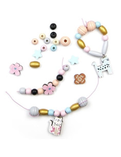 Coffret de perles en bois... 2