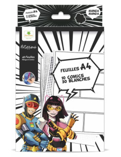 Bloc de feuilles Layout A4...