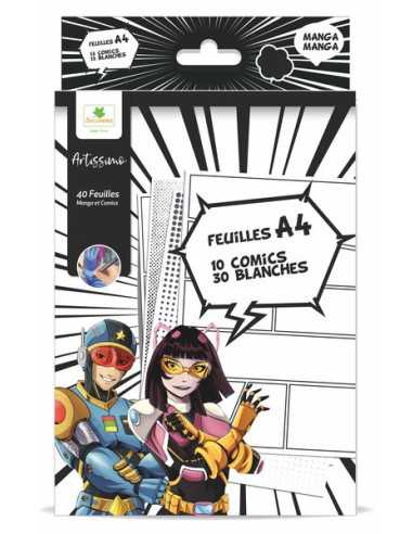 Bloc de feuilles Layout A4 et...