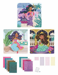 3 mosaïques Les Mille et... 2