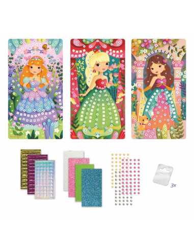 3 mosaïques Princesses - Sycomore 3 mosaïques Princesses - Sycomore