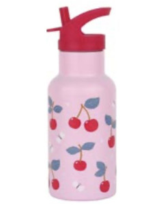 Gourde métal Cerises - A...