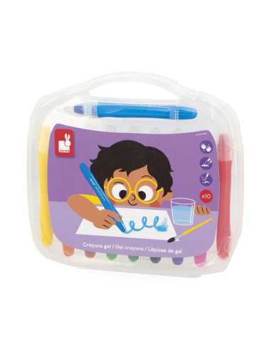 10 crayons gel - Janod 10 crayons gel - Janod