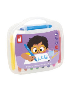 10 crayons gel - Janod