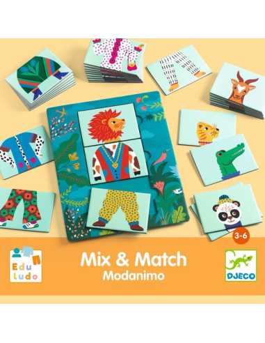 Mix & Match Modanimo - Djeco Mix & Match Modanimo - Djeco