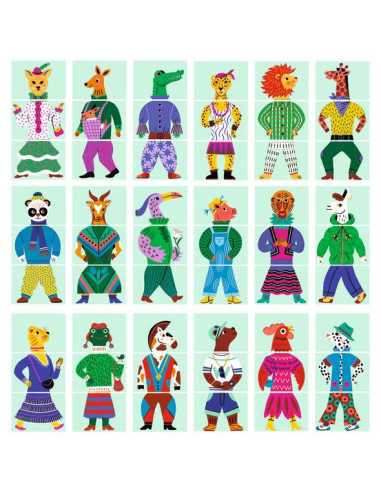 Mix & Match Modanimo - Djeco Mix & Match Modanimo - Djeco