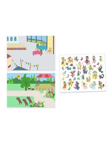 Stickers épais repositionnables... Stickers épais repositionnables...