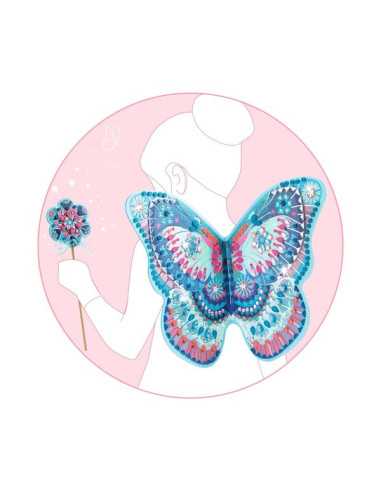 Ailes et baguette de fée à décorer -... Ailes et baguette de fée à décorer -...