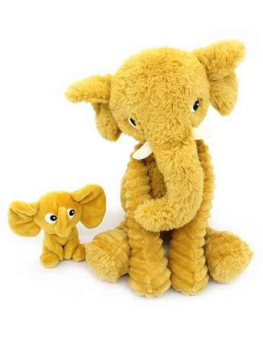 Peluche Dimoitou l'éléphant jaune...