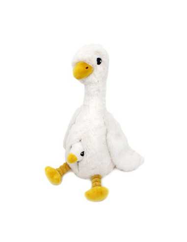 Jébongou l'oie blanche maman bébé -... Jébongou l'oie blanche maman bébé -...