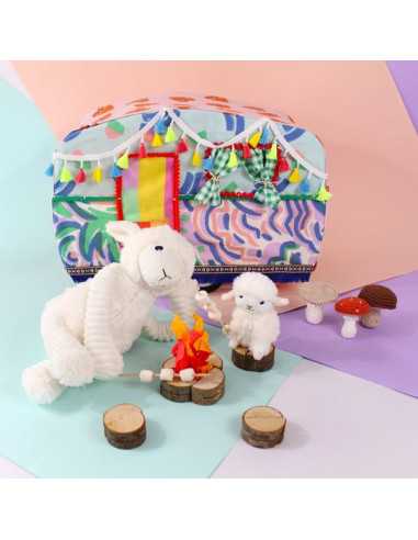 Olou le mouton blanc maman et bébé -... Olou le mouton blanc maman et bébé -...