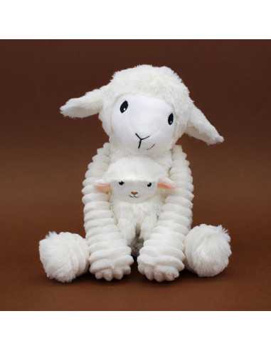 Olou le mouton blanc maman et bébé -... Olou le mouton blanc maman et bébé -...
