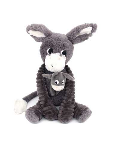 Poitou l'âne gris maman et bébé - Les... Poitou l'âne gris maman et bébé - Les...