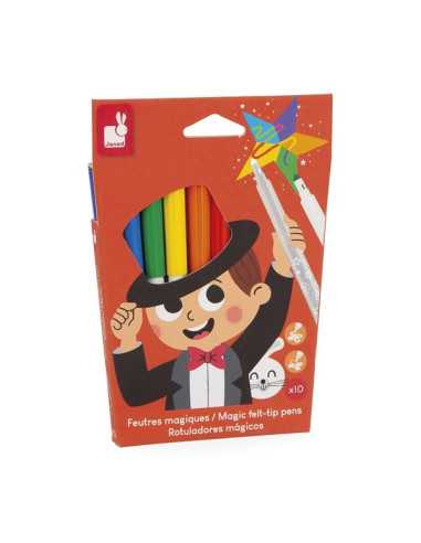 10 Feutres magiques - Janod 10 Feutres magiques - Janod
