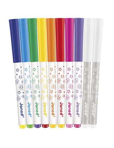 10 Feutres magiques - Janod 10 Feutres magiques - Janod