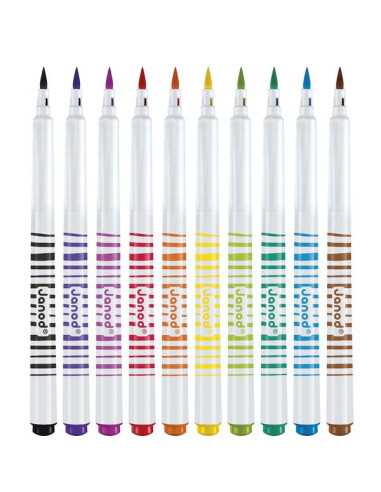 10 Feutres pinceaux - Janod 10 Feutres pinceaux - Janod