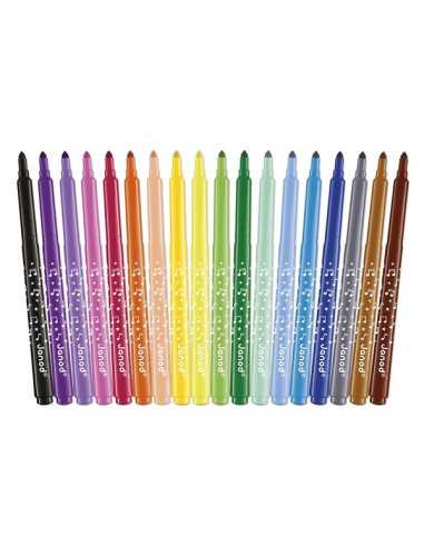 18 Feutres longue durée - Janod 18 Feutres longue durée - Janod