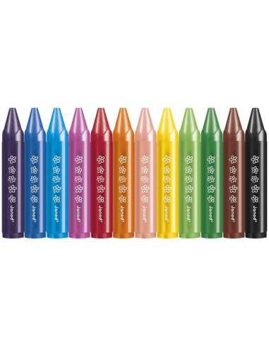 12 Crayons de cire - Janod 12 Crayons de cire - Janod
