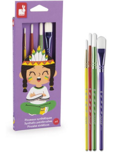 Pinceaux synthétiques - Janod