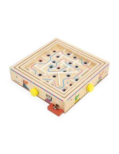Labyrinthe à bille Applepop - Janod Labyrinthe à bille Applepop - Janod
