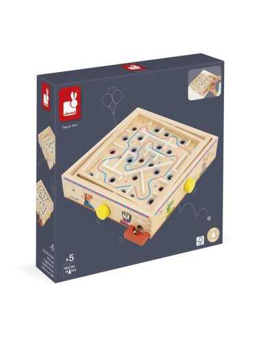 Labyrinthe à bille Applepop - Janod Labyrinthe à bille Applepop - Janod