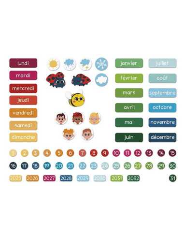Calendrier magnétique - Janod Calendrier magnétique - Janod