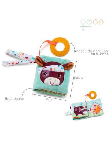 Livre imagier ferme - Lilliputiens Livre imagier ferme - Lilliputiens