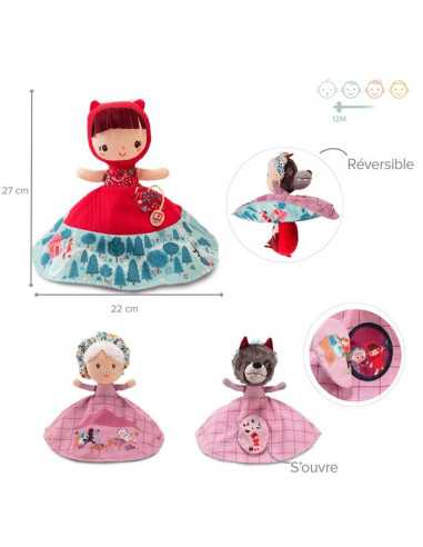 Marionnette réversible Chaperon rouge... Marionnette réversible Chaperon rouge...