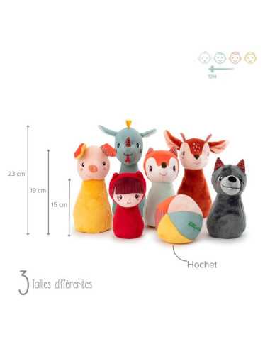 Jeu de quilles forêt - Lilliputiens Jeu de quilles forêt - Lilliputiens