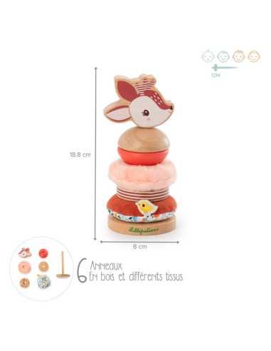 Stella pyramide à empiler - Lilliputiens Stella pyramide à empiler - Lilliputiens