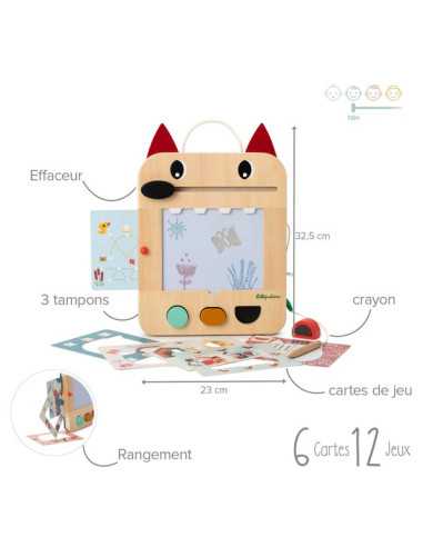 Louis Ardoise magique - Lilliputiens Louis Ardoise magique - Lilliputiens