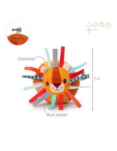 Balle Jack le lion - Lilliputiens Balle Jack le lion - Lilliputiens