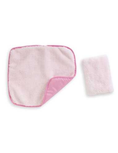 Ensemble couffin peluche rose - Corolle Ensemble couffin peluche rose - Corolle