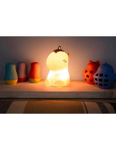 Veilleuse licorne rose pailletée Veilleuse licorne rose pailletée