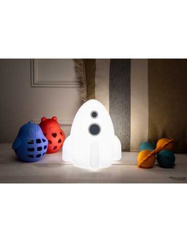 Veilleuse fusée projecteur d'étoiles Veilleuse fusée projecteur d'étoiles