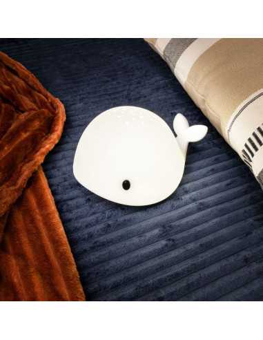 Veilleuse baleine blanche projecteur... Veilleuse baleine blanche projecteur...