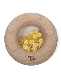 Hochet sensoriel citron -...